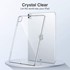 CaseUp Apple iPad Pro 11 2022 4 Nesil Kılıf İnce Şeffaf Silikon Beyaz 3
